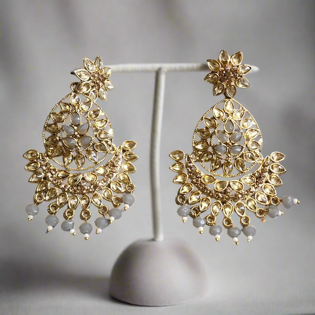 Festive Kundan Earrings Design ii