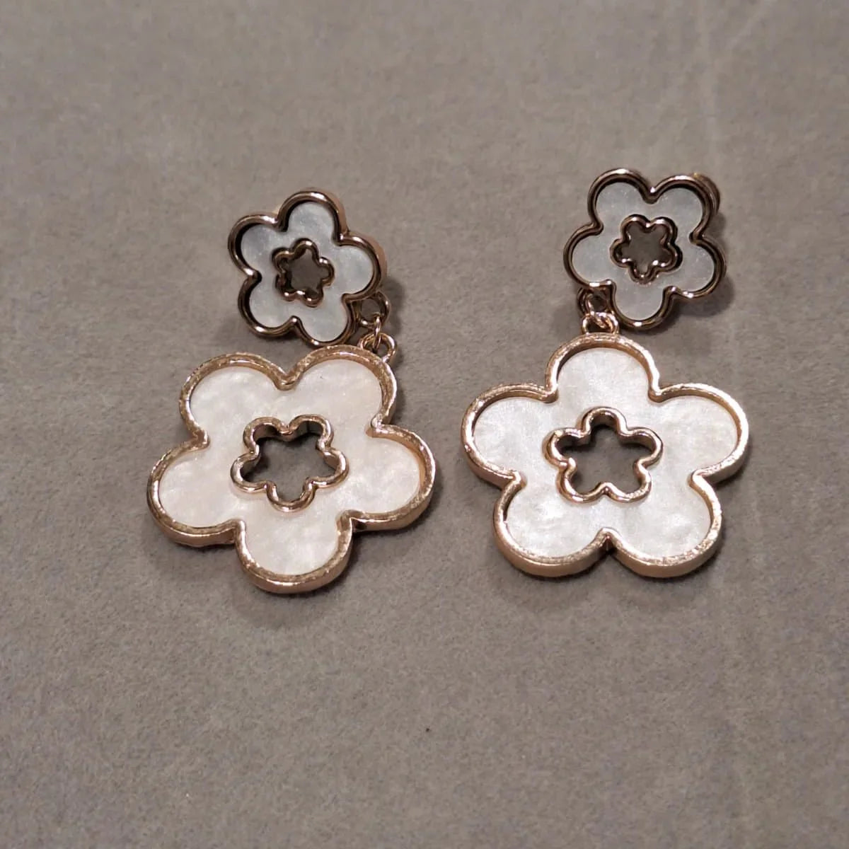 Blooming Enamel Danglers - Style Storyz -