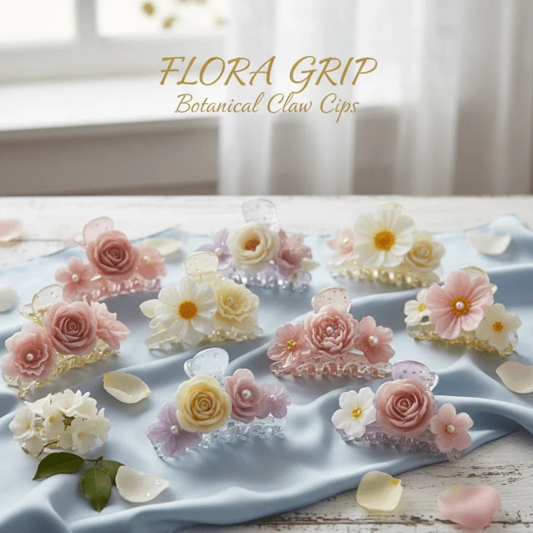 Flora Grip - Botanical Claw clip - Style Storyz