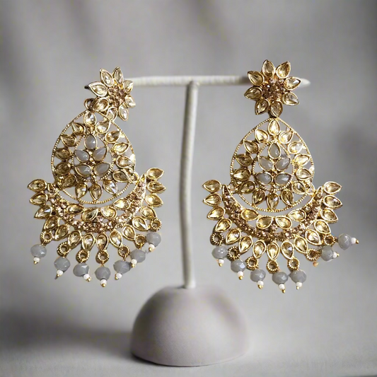 Festive Kundan Earrings Design ii