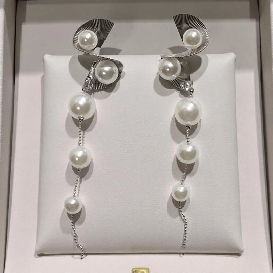 Delicate Silver Danglers - Style Storyz - 