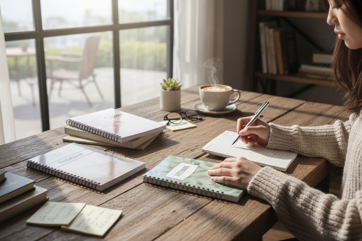 Green Foliage My Notes - The Style Storyz Luxe LLP - 