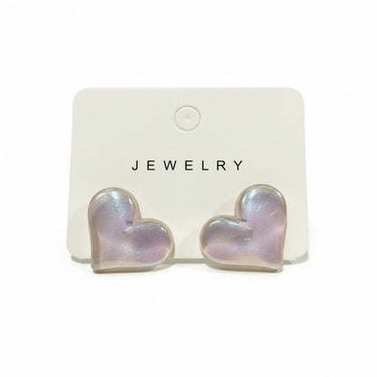 Heart Valentines Earrings - The Style Storyz Luxe LLP - 