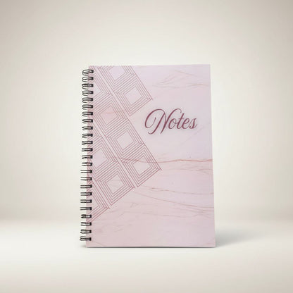 Marble Edition Pink & Metal My Notes - The Style Storyz Luxe LLP - 