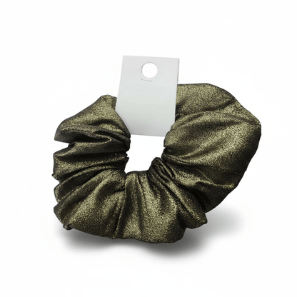 Metallic Shimmer big Scrunchies - The Style Storyz Luxe LLP - 